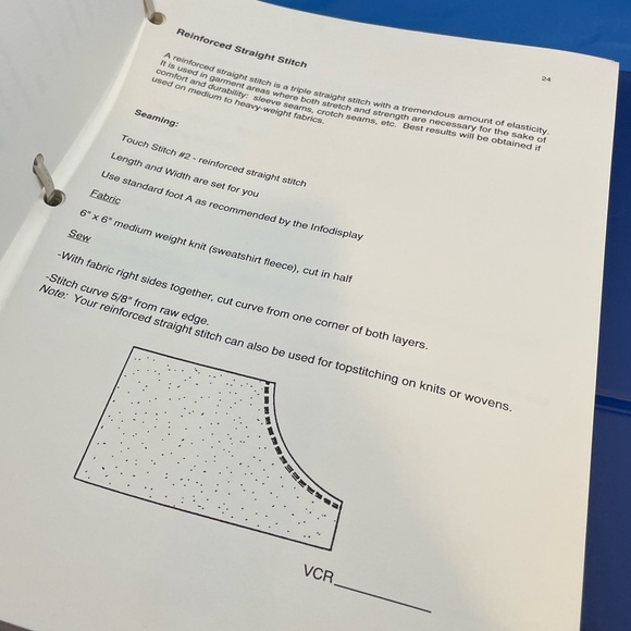 VTG 1994 Viking Husqvarna Owner’s Handbook One-Touch Computer Sewing Machines - Picture 8 of 13